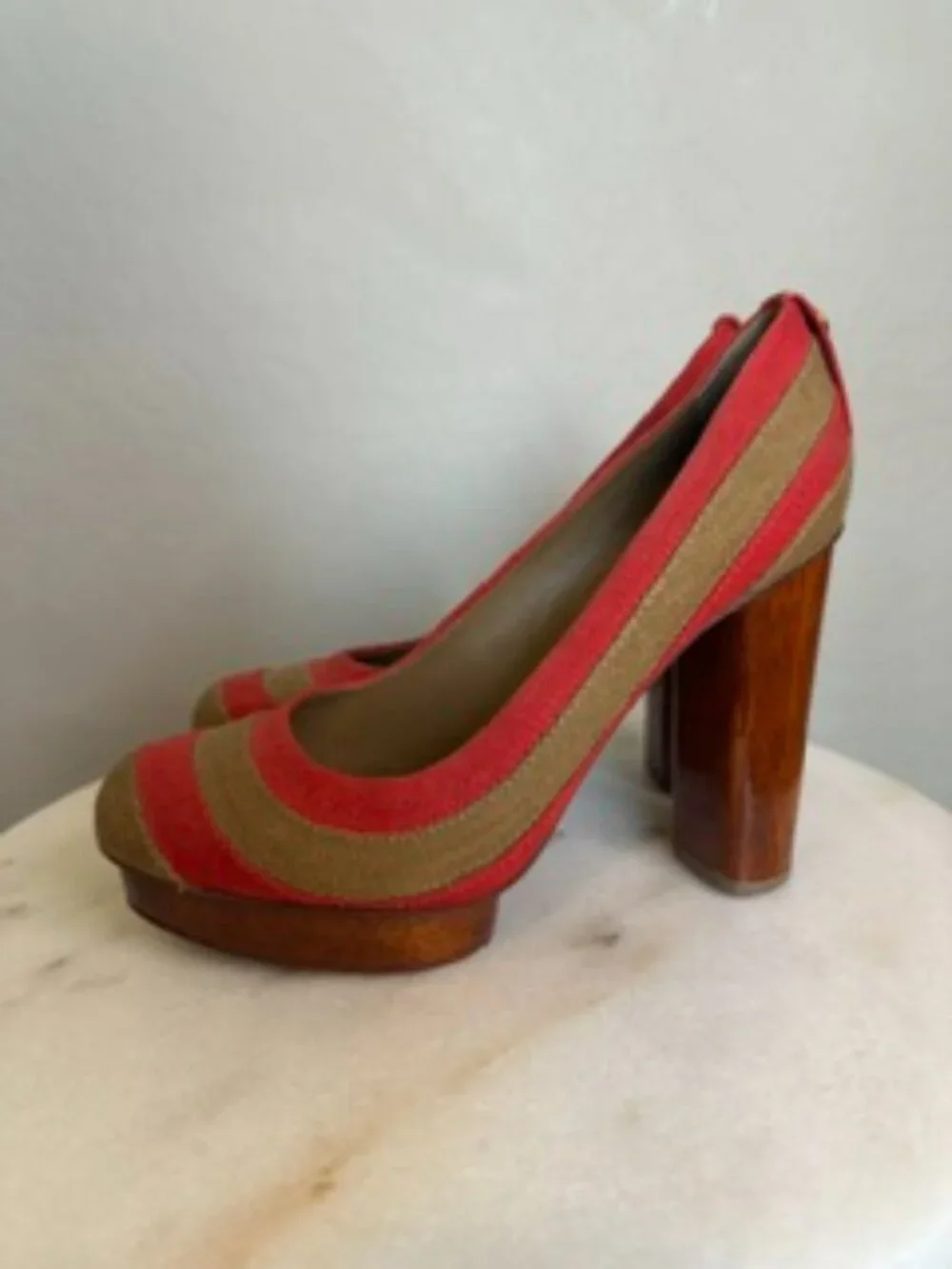 Tory Burch red comfortable